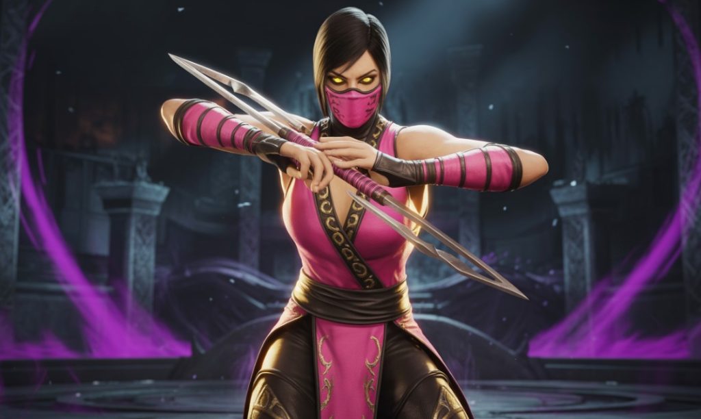 Mileena from Mortal Kombat 1