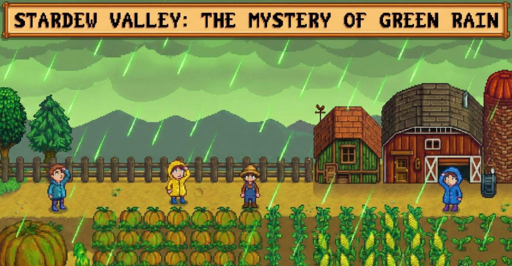 Green Rain in Stardew Valley