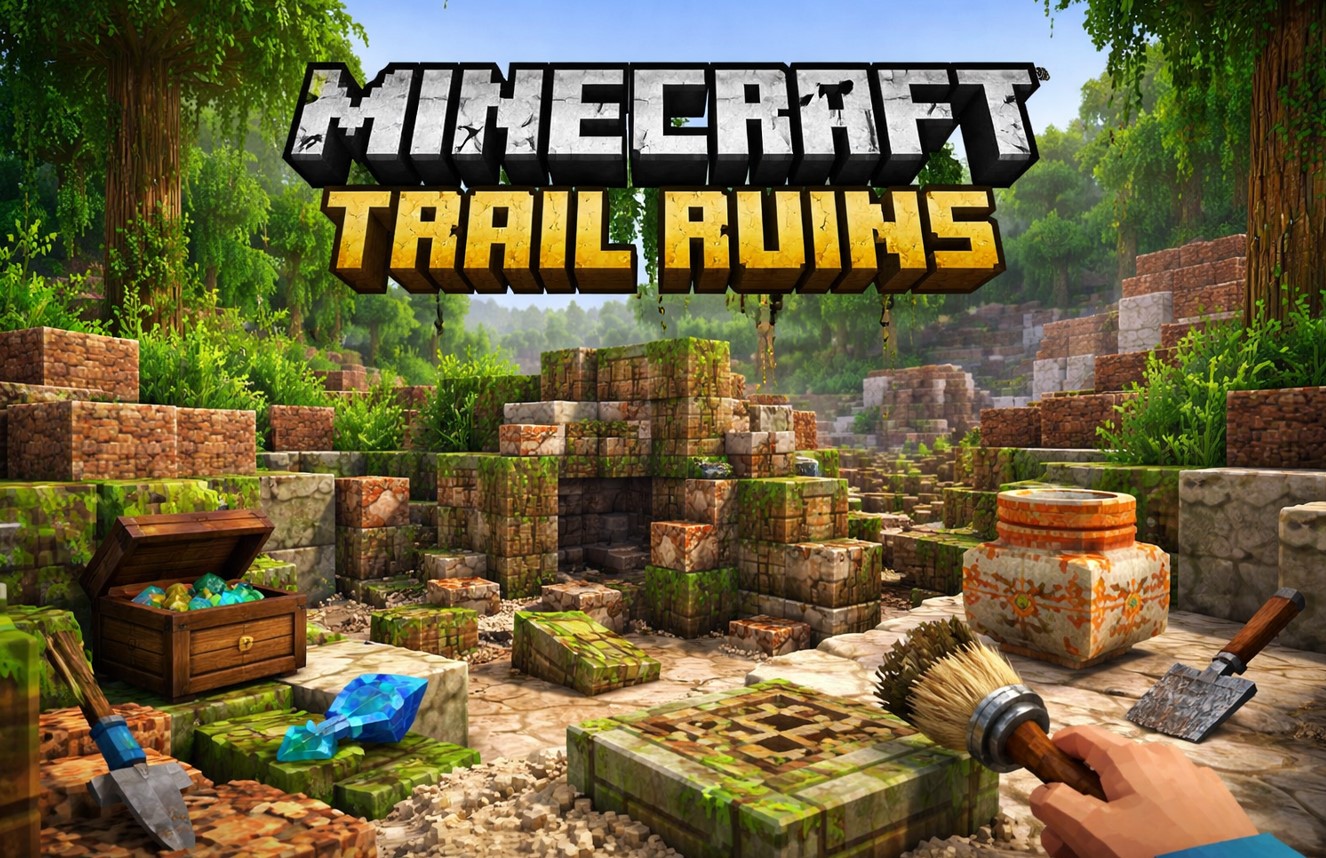 Minecraft Trail Ruins Guide: Find, Dig, Loot