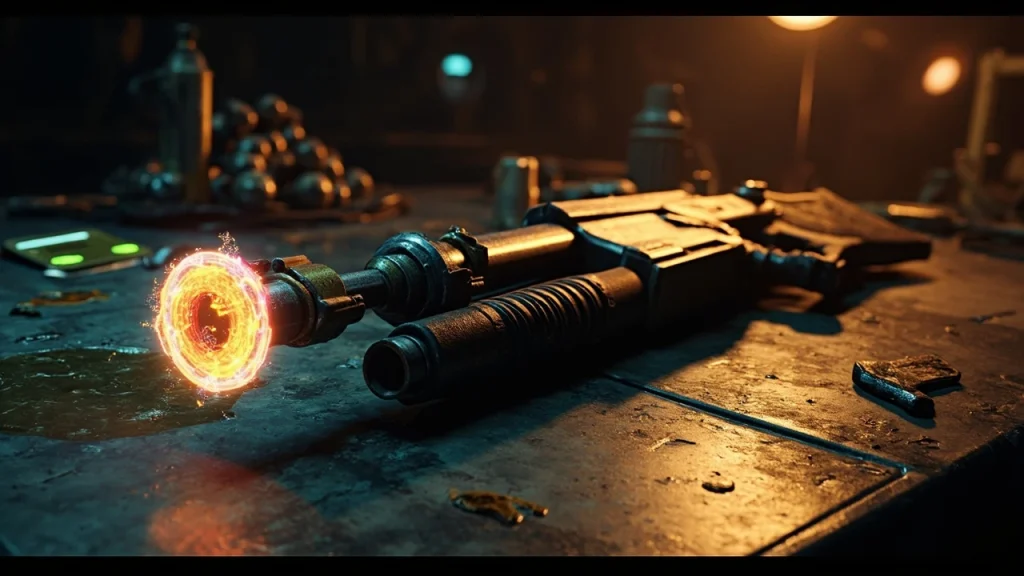 Splashzone Borderlands 4 shotgun concept art with splash damage visual